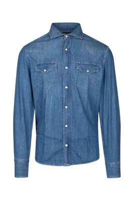 Brunello Cucinelli Button-up Denim Shirt