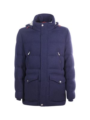 Brunello Cucinelli Cashmere Knit Down Jacket