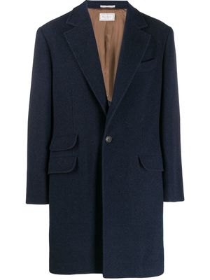 Brunello Cucinelli cashmere medium coat - Blue