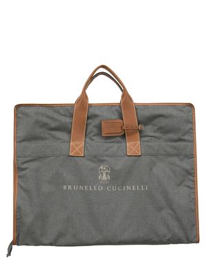 Brunello Cucinelli Cotton And Leather Covers