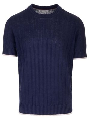 Brunello Cucinelli Cotton And Linen Sweater