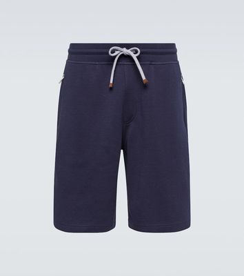 Brunello Cucinelli Cotton-blend shorts