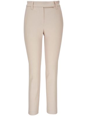 Brunello Cucinelli cotton cigarette trousers - Neutrals