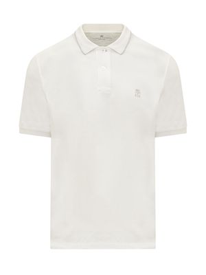 Brunello Cucinelli Cotton Piquet Polo