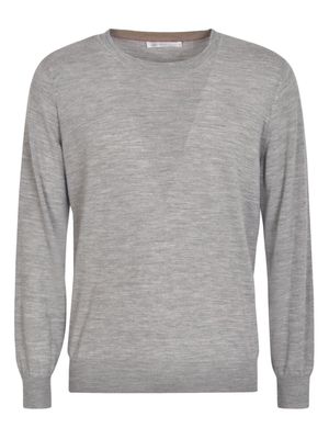 Brunello Cucinelli Crew Neck Fine Gauge Jumper