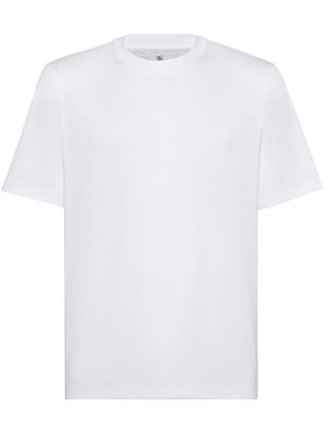 Brunello Cucinelli crew-neck jersey cotton T-shirt - White