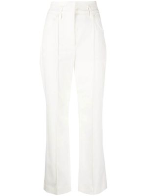Brunello Cucinelli cropped tailored trousers - White