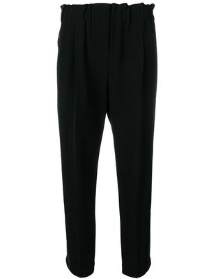 Brunello Cucinelli cropped trousers - Black