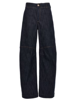 Brunello Cucinelli curved Jeans