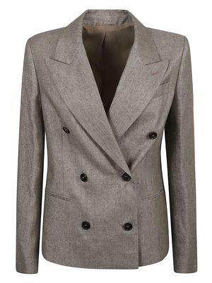 Brunello Cucinelli Double-breasted Fitted Blazer