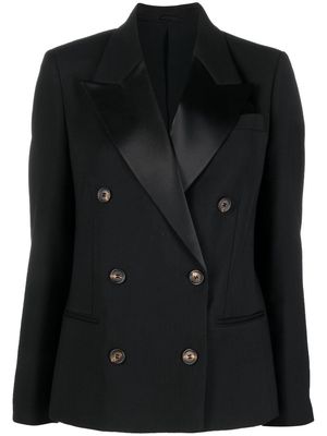 Brunello Cucinelli double-breasted tuxedo jacket - Black