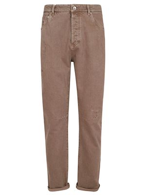 Brunello Cucinelli Dyed Denim Pants