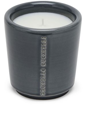 Brunello Cucinelli Ebano-scented wax candle - Grey