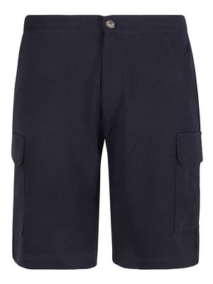 Brunello Cucinelli Elastic Waist Cargo Shorts