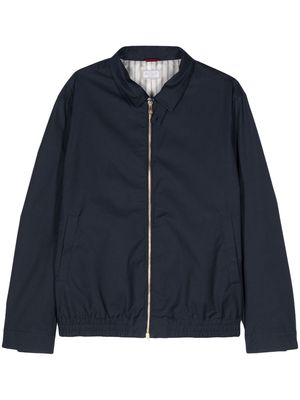 Brunello Cucinelli elasticated-hem jacket - Blue