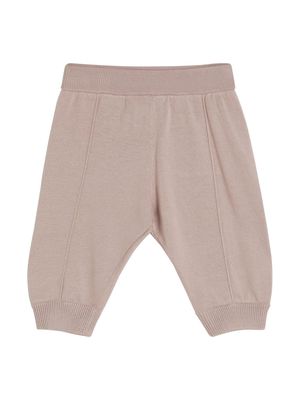 Brunello Cucinelli elasticated-waist cotton track pants - Pink