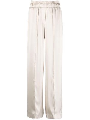 Brunello Cucinelli elasticated-waistband trousers - Neutrals