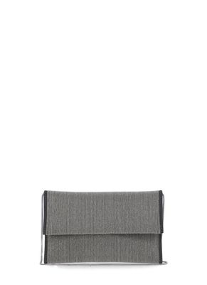 Brunello Cucinelli Embellished Foldover Top Chain Wallet