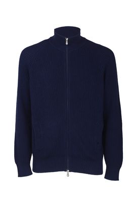 Brunello Cucinelli English Rib Malfil Otton Cardigan