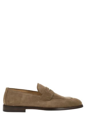 Brunello Cucinelli flex Suede Loafers