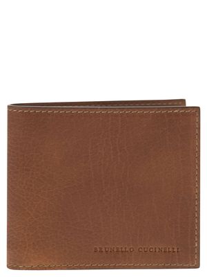 Brunello Cucinelli Grained Leather Wallet