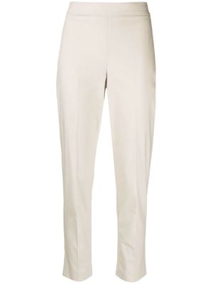 Brunello Cucinelli high-waist cropped trousers - Neutrals