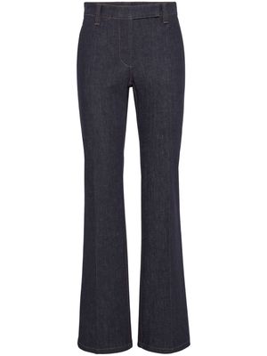 Brunello Cucinelli high-waist flared jeans - Blue