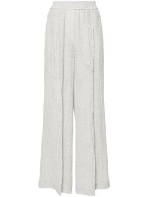 Brunello Cucinelli high-waist palazzo trousers - Grey