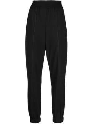 Brunello Cucinelli high-waist tapered trousers - Black