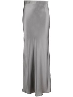 Brunello Cucinelli high-waisted maxi skirt - Grey