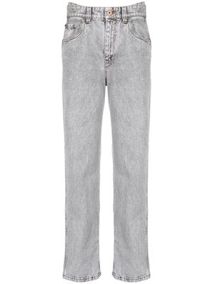 Brunello Cucinelli high-waisted straight jeans - Grey