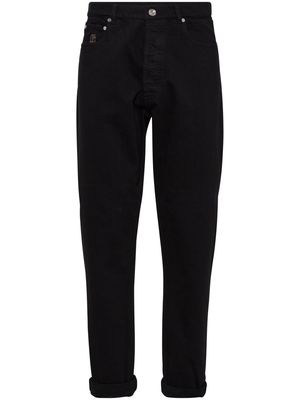 Brunello Cucinelli Iconic-fit straight-leg jeans - Black