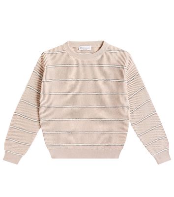 Brunello Cucinelli Kids Cotton sweater