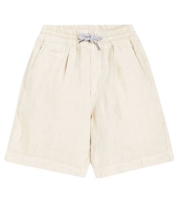 Brunello Cucinelli Kids Linen Bermuda shorts