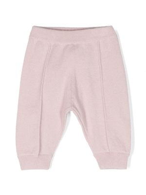 Brunello Cucinelli Kids seam-detail cashmere trousers - Pink