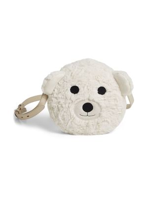 Brunello Cucinelli Kids teddy bear crossbody bag - White