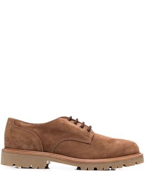 Brunello Cucinelli lace-up derby shoes - Brown