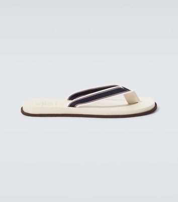 Brunello Cucinelli Leather thong sandals