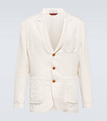 Brunello Cucinelli Linen and cotton blazer