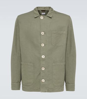 Brunello Cucinelli Linen and cotton overshirt