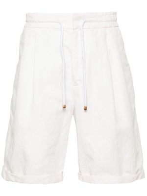 Brunello Cucinelli linen-blend twill shorts - Neutrals