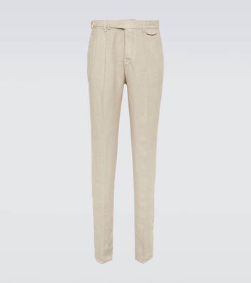 Brunello Cucinelli Linen slim pants