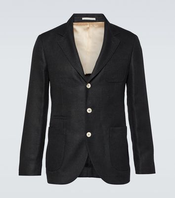 Brunello Cucinelli Linen, wool, and silk blazer