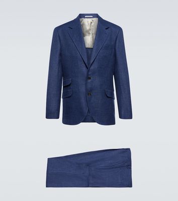 Brunello Cucinelli Linen, wool and silk suit