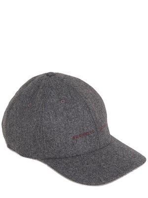 Brunello Cucinelli Logo Embroidered Curved Peak Baseball Cap