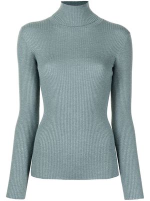 Brunello Cucinelli long-sleeved cashmere sweater - Blue