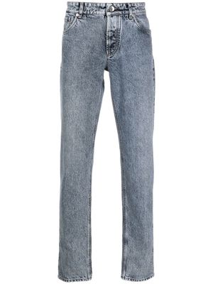 Brunello Cucinelli low-rise slim-cut jeans - Blue