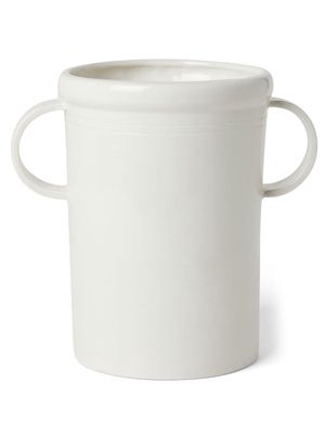 Brunello Cucinelli medium two-handled porcelain jar - White