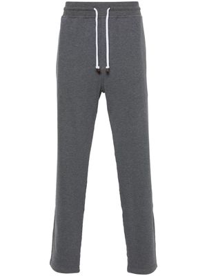 Brunello Cucinelli mélange jersey trousers - Grey