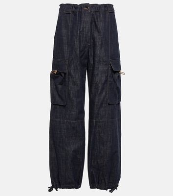Brunello Cucinelli Mid-rise cargo jeans